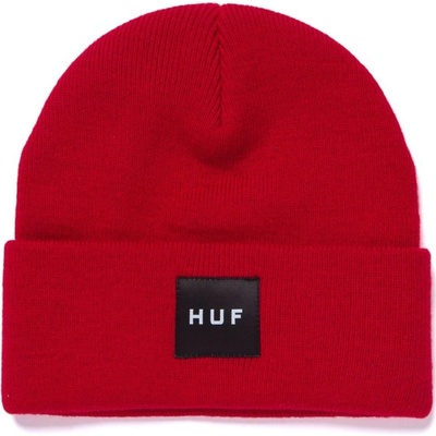 Huf Box Logo beanie Cyber Red