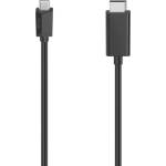 Hama DisplayPort to USB-C Ultra-HD 4K 1.5m (200717)