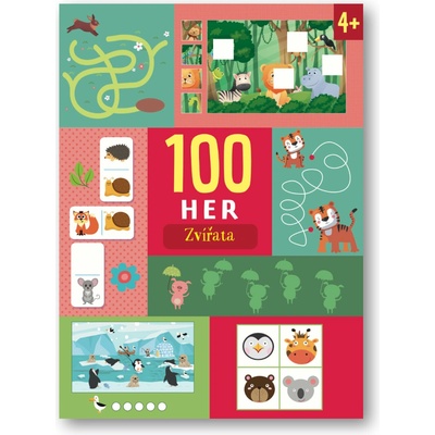 100 her Zvířata 4+