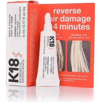 K18 Hair Molecular Repair Mask Single Tube 5 ml