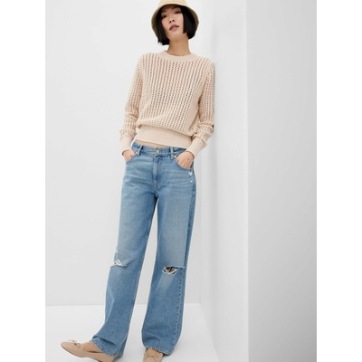 GAP Плетен пуловер GAP GAP | Bezhov | ЖЕНИ | XXL