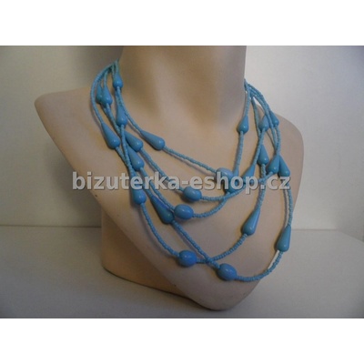 bizuterka-eshop.cz perličky modrý BZ-03607