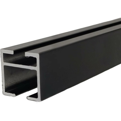 KovovégarnýžeCZ Profil Cubito 20 x 20 mm černá matná 351-400cm