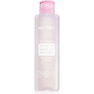 Notino Bi-Phase Eye & Lip Make-up Remover with Panthenol & Allantoin двуфазен продукт за премахване на водоустойчив грим за зоната около очите и устните 200ml