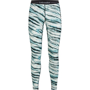 ICEBREAKER M Mer 200 Oasis Leggings POW AOP SNOW AOP
