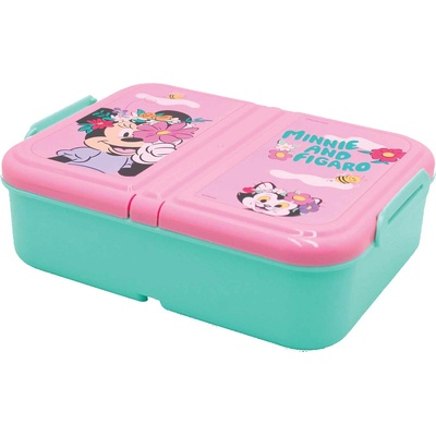 Kids movie heroes Кутия за храна с 3 отделения Minnie Mouse