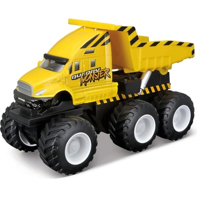 Maisto Builder Zone Quarry monsters sklápěcí vůz, žlutý