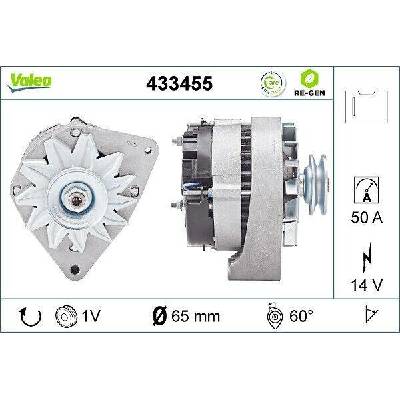 generátor VALEO 433455 433455