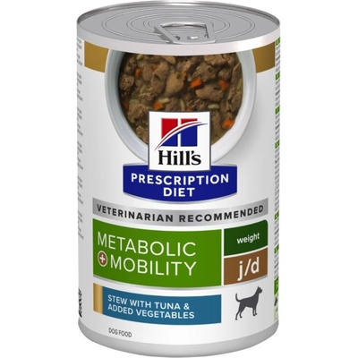 Hill's Prescription Diet Metabolic + Mobility Regulace hmotnosti Tuna 370 g