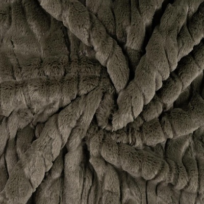 Umělá kožešina Soft – Zelená khaki