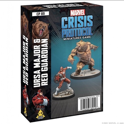 Marvel Crisis Protocol - Ursa Major & Red Guardian - Miniatures à Assembler Et Peindre - Neuf