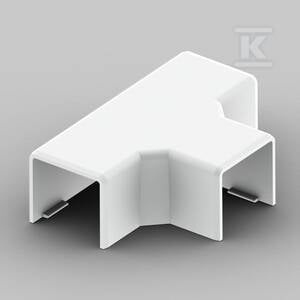 Kopos Halogen free fade cover for channels LHD 20X20HF white 8624HF_HB