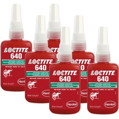 Loctite 640 upevňovanie 50 ml 6 ks