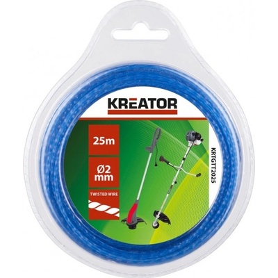 KRTGTT2025 - Struna kroucená 2 mm x 25 m