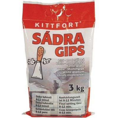 Sádra bílá modelářská 3kg
