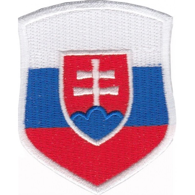 Nášivka znak Slovenská vlajka 5,5x6,5 cm