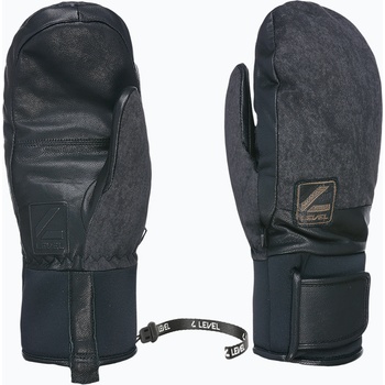 Level Детски ръкавици за сноуборд Level Rover Mitt black/grey