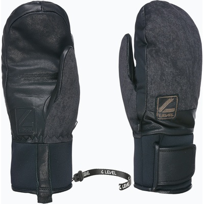 Level Детски ръкавици за сноуборд Level Rover Mitt black/grey