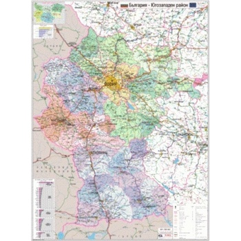 Mapmedia Карта на Югозападен район