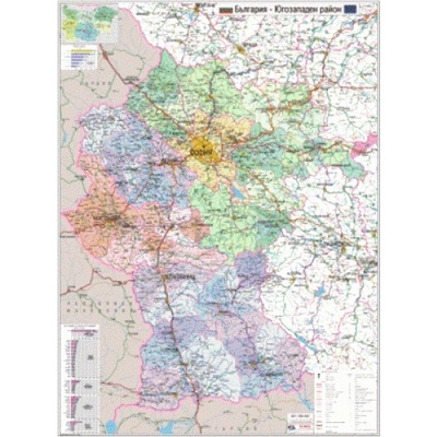 Mapmedia Карта на Югозападен район