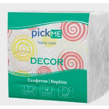 PickME Pick Me салфетки 50бр 33x33 принт (2/1234)