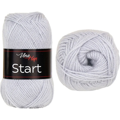 Vlna-hep Příze Start - akryl Start: 41026 Světle šedá (antipilling)