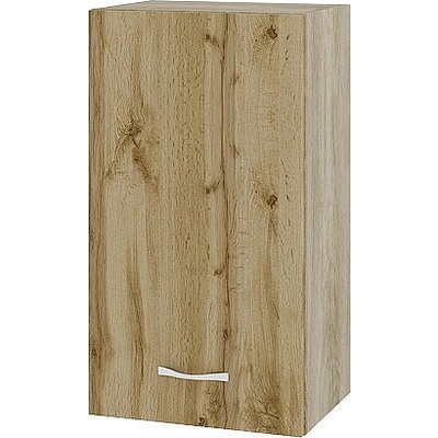 ИРИМ Горен шкаф с врата и рафт Сити АРДД-2 дъб сонома арвен / дъб дакота 40 см