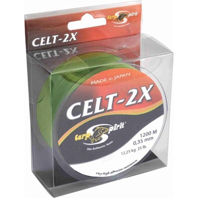 Carp Spirit Celt 2X Mymetik Green 1200 m 0,31 mm 7,6 kg – Zboží Dáma