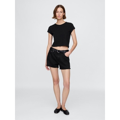 GAP 718253-00 džínové kraťasy UltraSoft černá
