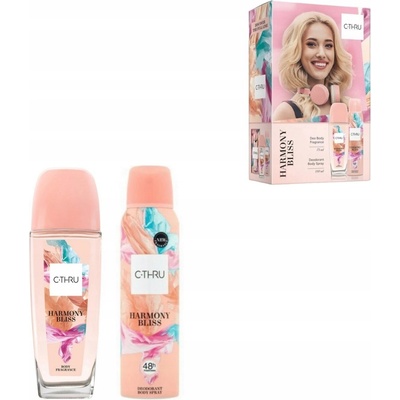 C-Thru Harmony Bliss deodorant 75 ml + sprej 150 ml kosmetická sada