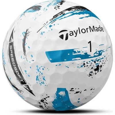 TaylorMade Speedsoft Ink 24 modré 3 ks