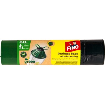 Fino Vrecia zaťahovacie Green Life Easy 60l 27 µm 10 ks