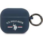 U. S. Polo Assn Калъф US Polo USACA3SFGV, за AirPods 3, морско син (USP000123-0)