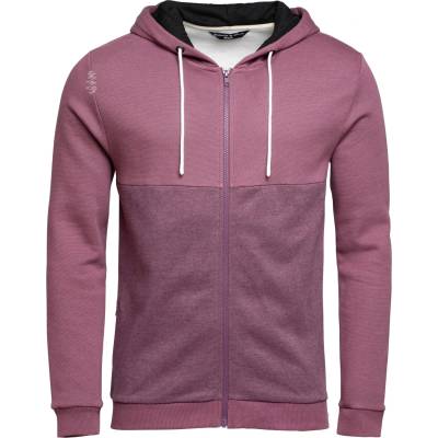 Chillaz Мъжки суичър Chillaz Brione Jacket Hoodie - Dark Bordeaux - размер S (017-3761-0313)