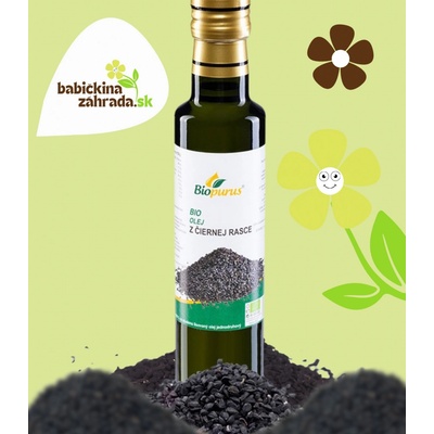 Biopurus Olej z čiernej rasce BIO 0,25 l