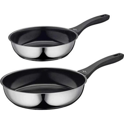 Küchenprofi COOK ROMA Sada pánví 2 ks 24 cm a 28 cm nepřilnavý povrch/nerez
