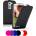 LG G2 Mini Flip2 Кожен Калъф + Протектор