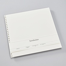 SEMIKOLON FOTOKARTON 30.5 x 29.5 cm - KRÉMOVĚ BÍLÝ