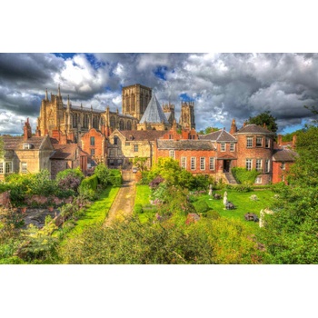 DIMEX ART s. r. o Флизелинов фототапет илюстрация - йорк минстър 375 x 250 см