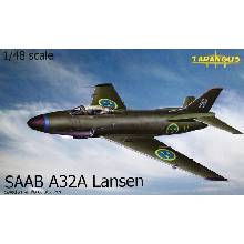 Saab A32A Lansen Swedish Air Force Attacker Tarangus TA4801 1:48