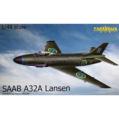 Saab A32A Lansen Swedish Air Force Attacker Tarangus TA4801 1:48