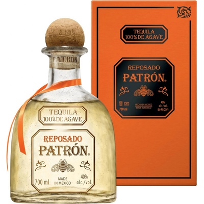 Patron Reposado 40% 0,7 l (karton) – Zboží Dáma