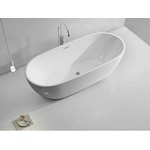 Rune Свободностояща вана Rune Hati 170x80 см бяло покритие (5940541331100)