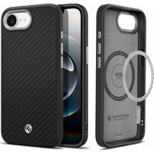 Spigen Enzo Aramid MagSafe kryt iPhone 16e matně černý