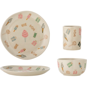 Bloomingville Детски съдове Sweets бежови 4 части (82062684)