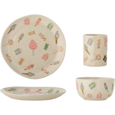 Bloomingville Детски съдове Sweets бежови 4 части (82062684)
