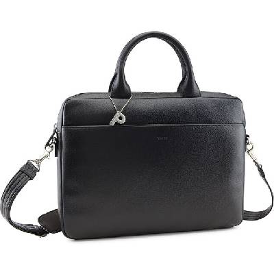 Picard kožená pracovná taška Milano Leather Men's Bag Čierna