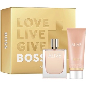 Hugo Boss Boss Alive EDP 50 ml + telové mlieko 75 ml darčeková sada