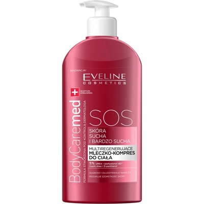 Eveline Cosmetics Extra Soft SOS regenerační tělové mléko pro velmi suchou pokožku 350 ml