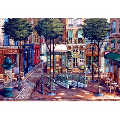 Bluebird Puzzle - Puzzle Metro - 1 000 piese